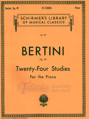 24 Studies for piano, op.29 Nakupujte Hned